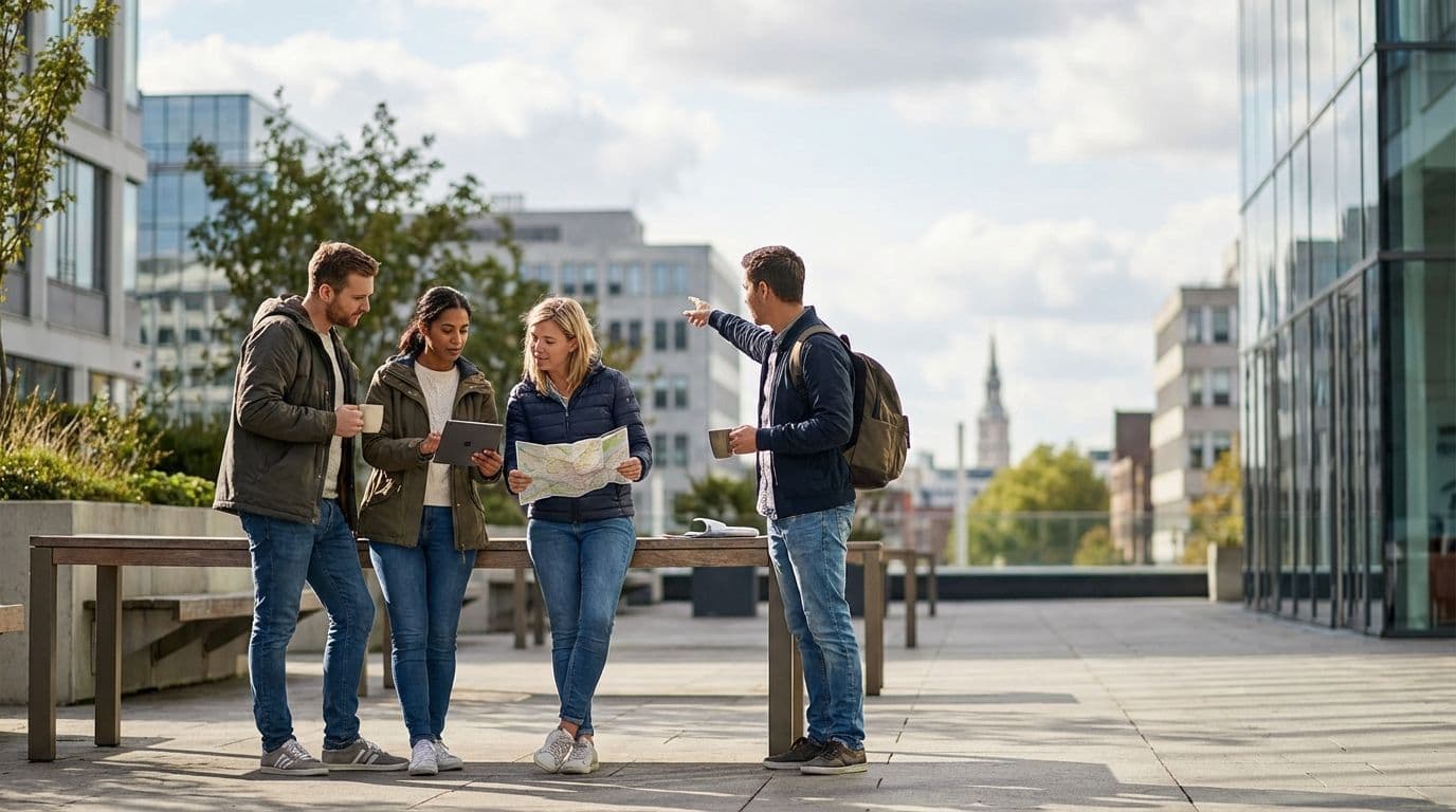 The Amazing Race (City Edition): an immersive outdoor team building race