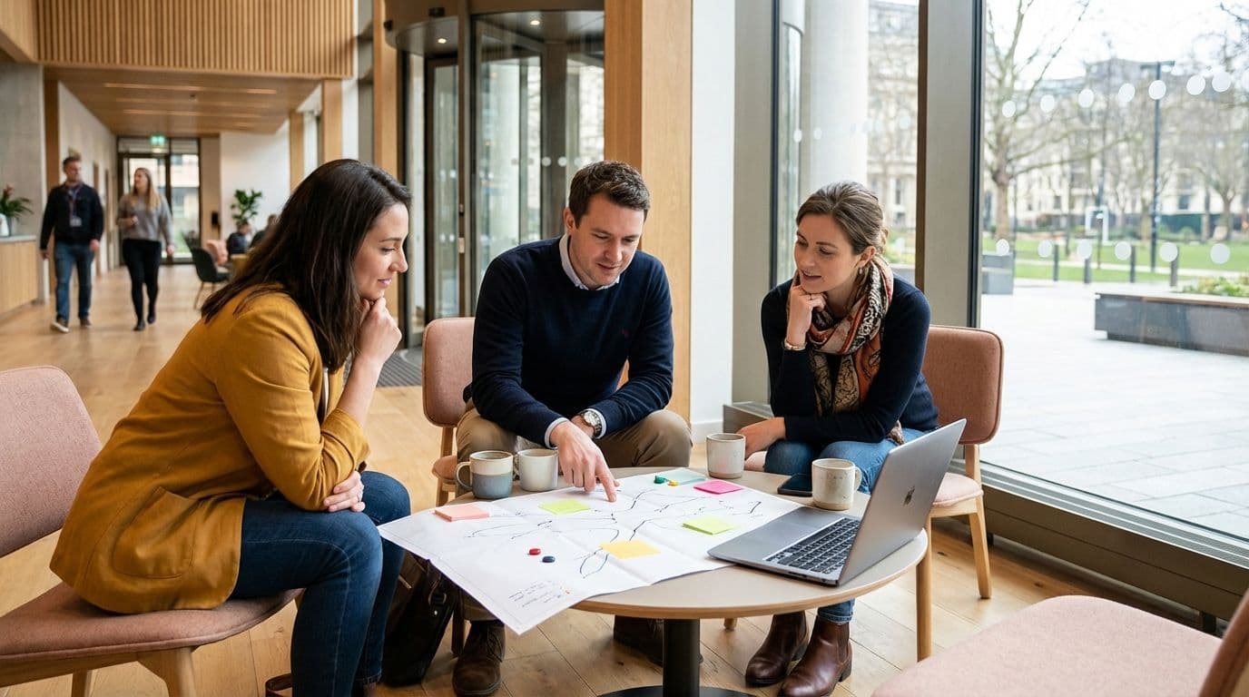 La carte de collaboration : une activité de team building qui révèle les silos