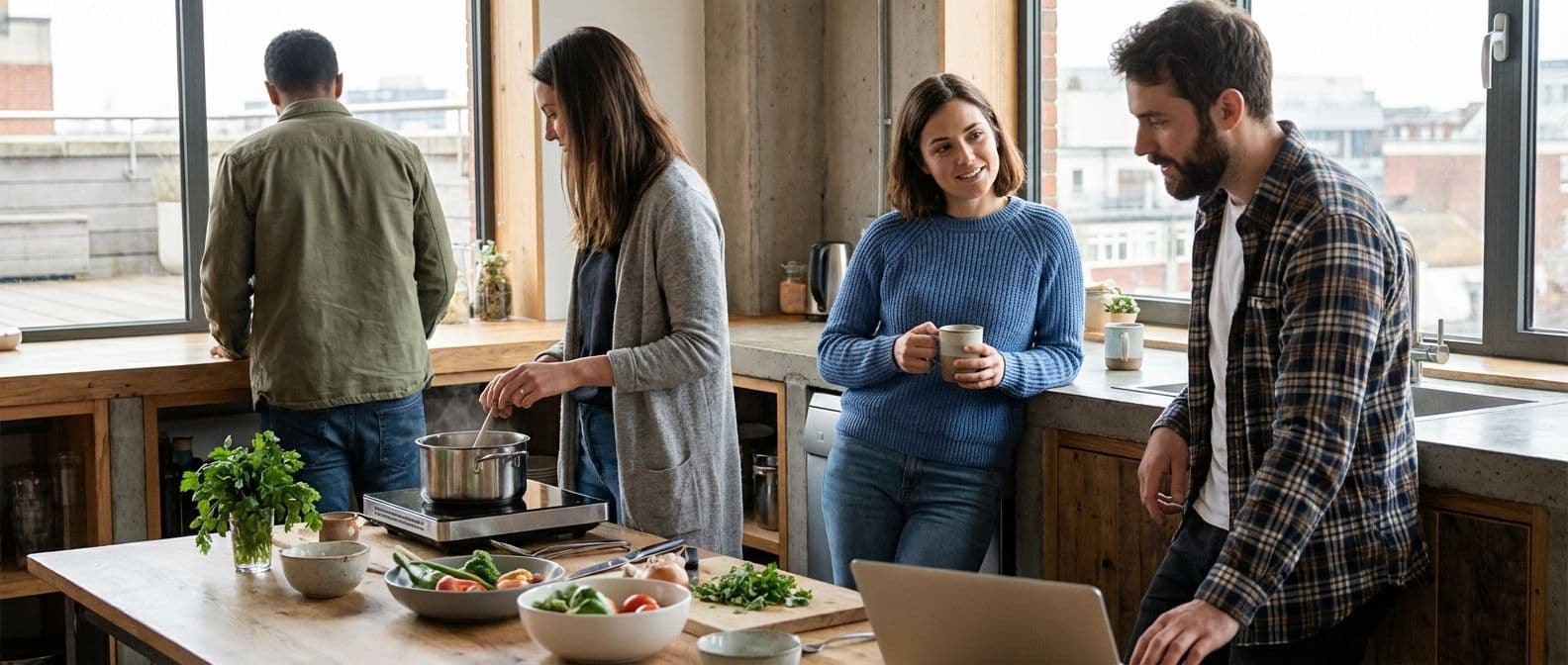 Concurso de cocina (estilo MasterChef): un desafío culinario de trabajo en equipo lleno de energía