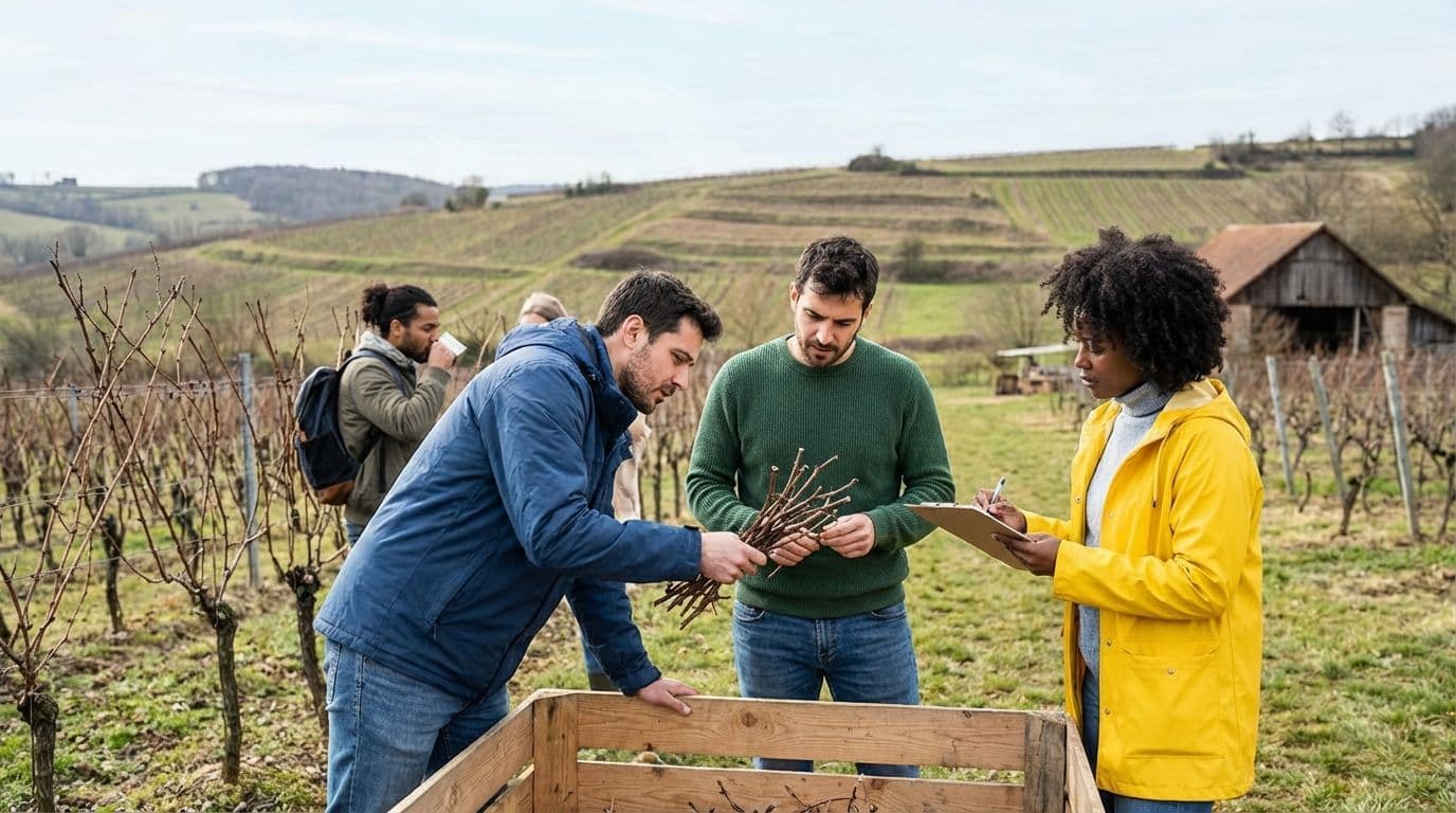 Desafío de la granja o el viñedo: una actividad de trabajo en equipo en el campo para la colaboración y el descubrimiento compartido