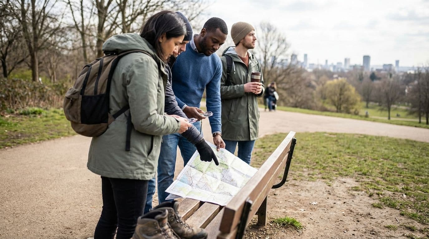 Desafío de Orientación: una actividad de trabajo en equipo al aire libre para desarrollar estrategia y navegación