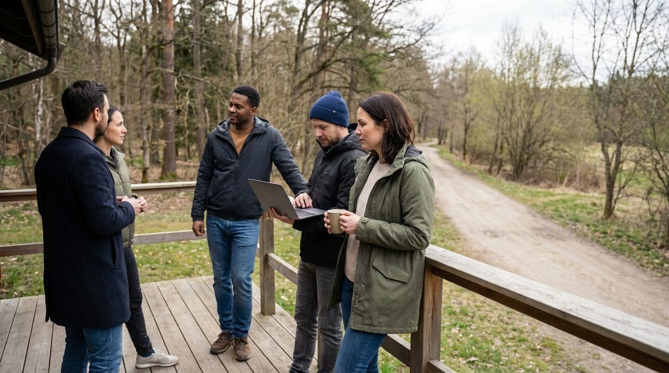 Hiking Team Quest: an outdoor team building activity for reflection and connection