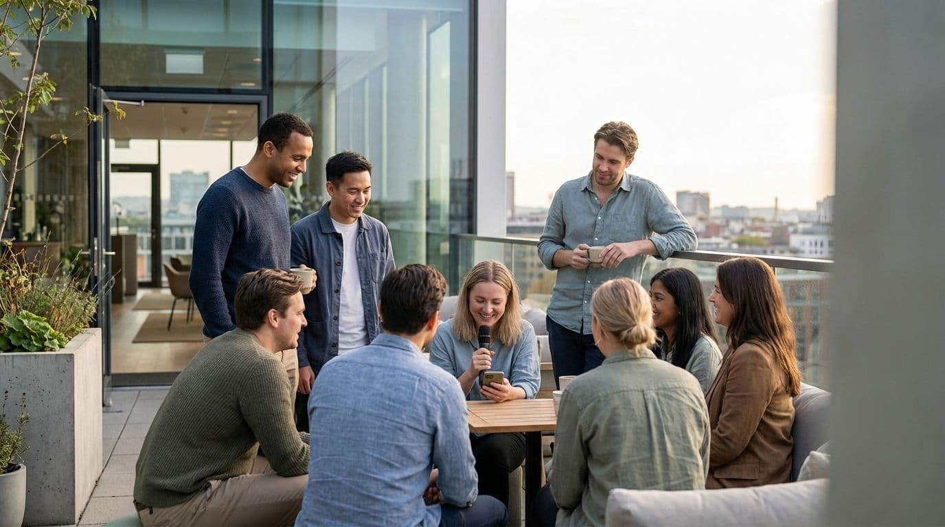 Karaoke Competition: a lively team building activity for social connection