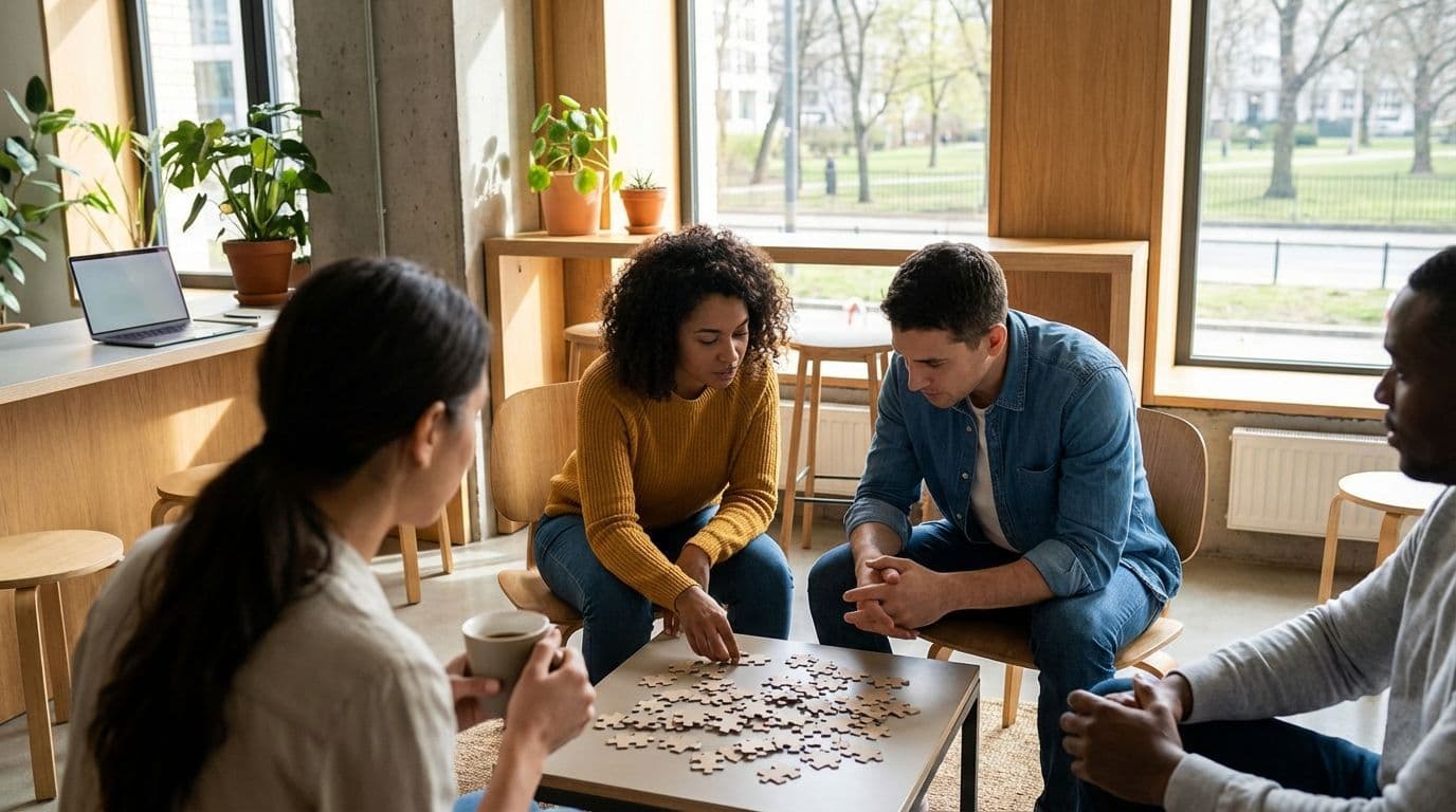 L'échange de puzzles : une activité de team building qui met en lumière les cloisonnements et renforce la négociation