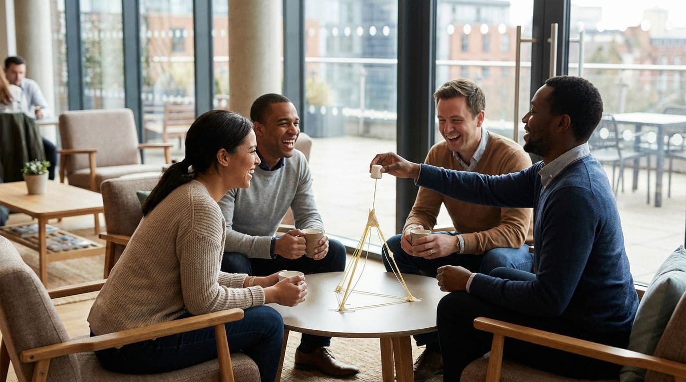 The Marshmallow Mini Challenge: a hands-on team building activity for rapid prototyping