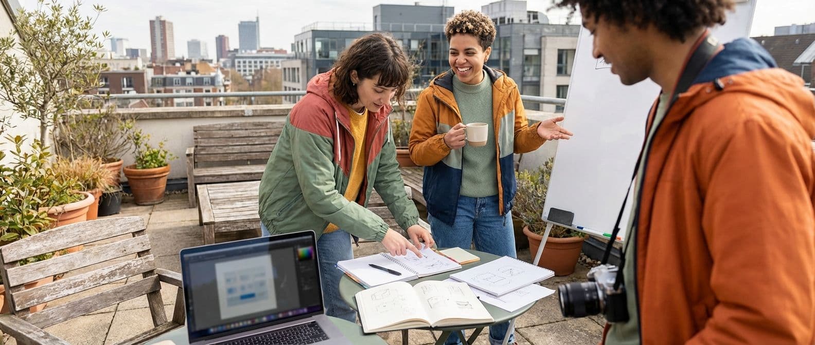 Office Rebrand Challenge: a creative team building activity to reimagine team identity