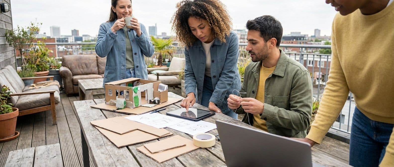 The Rapid Prototyping Sprint: a team building activity for action & innovation