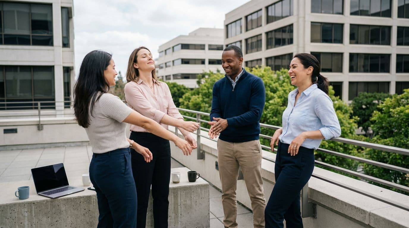 Shake Out & Reset: a micro team building activity to restore focus fast