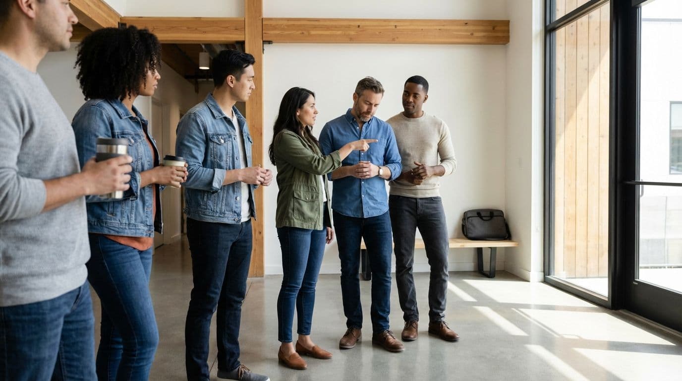 The Silent Line-Up: a no-talking team building activity for non-verbal collaboration