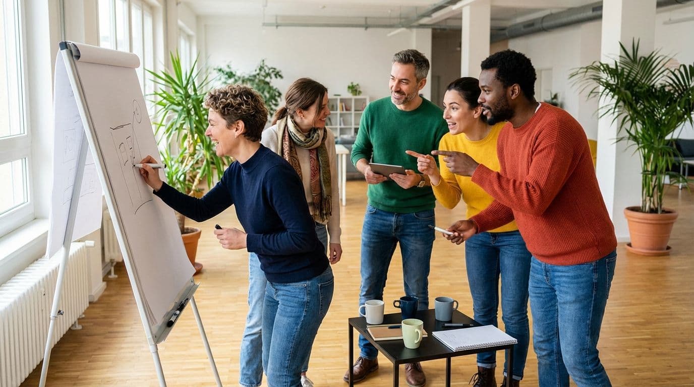 Torneo de Pictionary: una actividad creativa de trabajo en equipo para pensar y comunicarse rápidamente