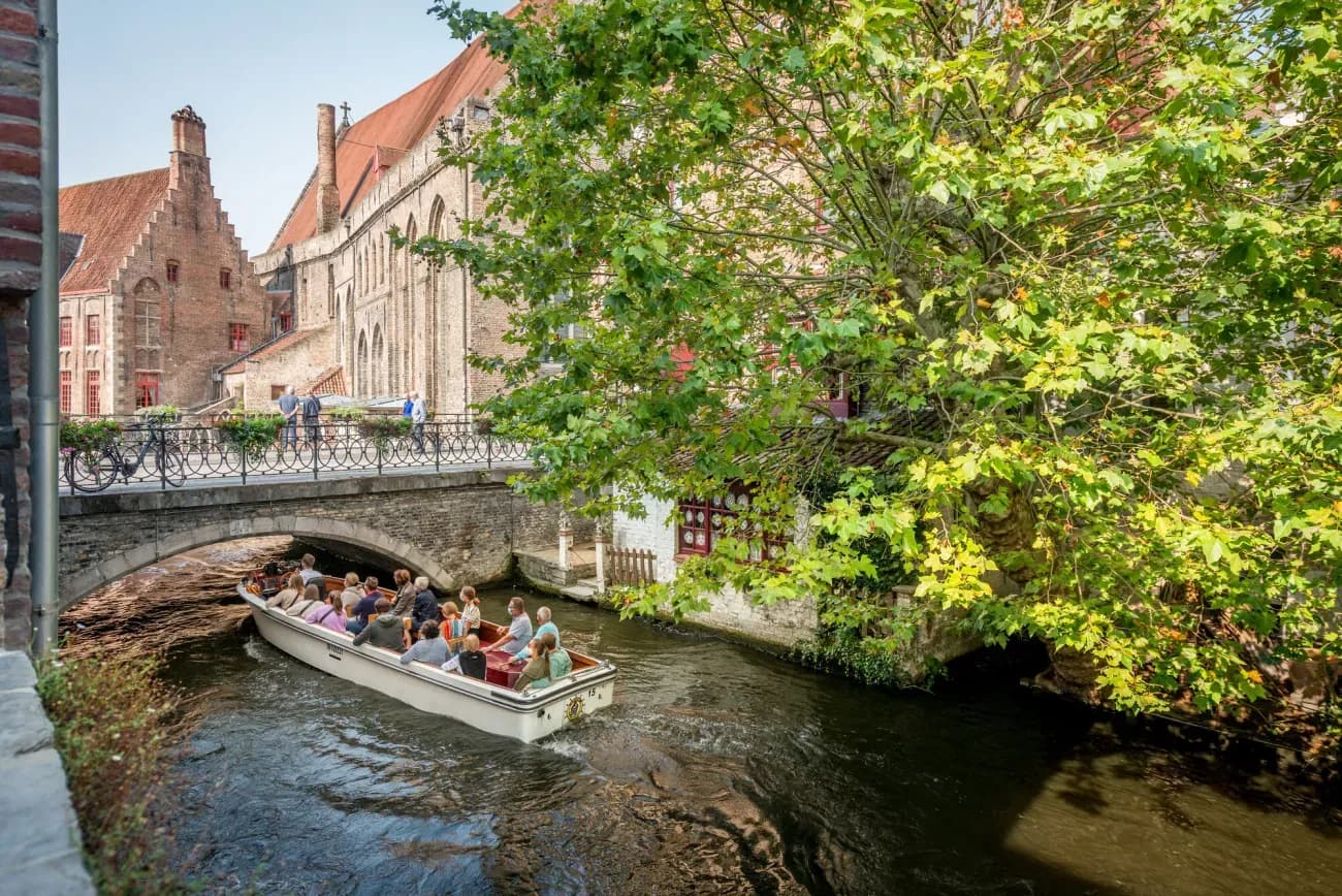 Bruges by boat